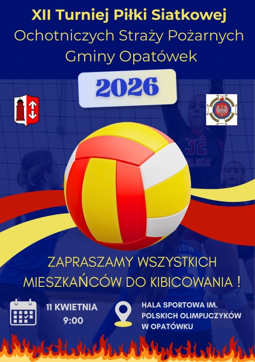 Zdjęcie do aktualności: XII Turniej Piłki Siatkowej - zapraszamy do kibicowania  wiecej