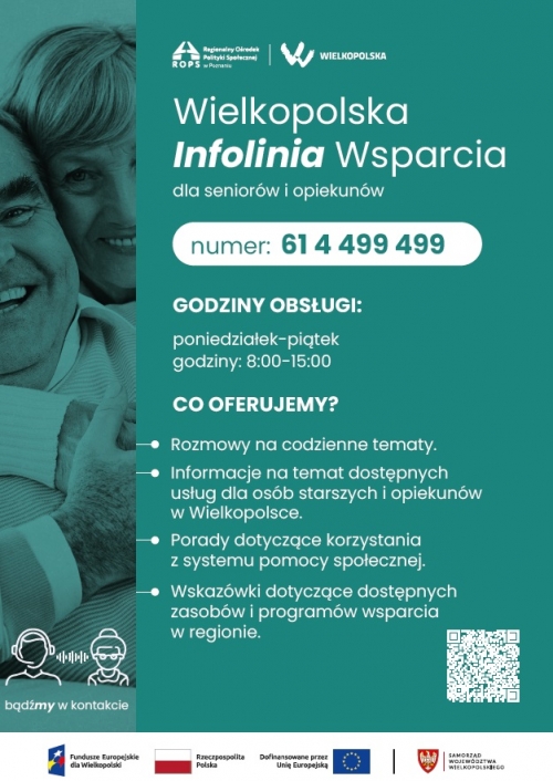 Zdjęcie do aktualności: Wielkopolskie telecentrum opieki wiecej