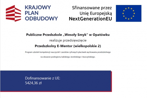 Zdjęcie do aktualności: Przedszkolny E-Mentor wiecej