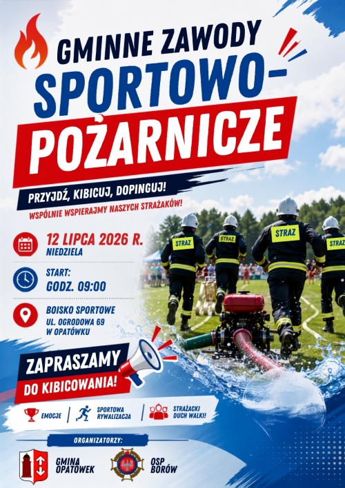 Zdjęcie do aktualności: Gminne Zawody Sportowo-Pożarnicze wiecej